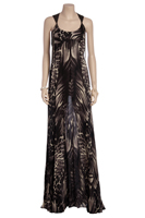 Animal Print Long Dress