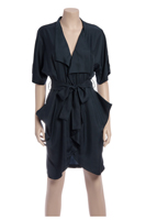 Silk Twill Drape Dress Silk Twill Drape Dress